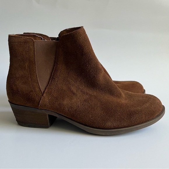 KENSIE- Tan Neutral Garry Ankle Booties Size 8 - Picture 1 of 8